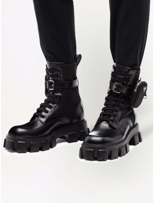 Prada Monolith ankle boots