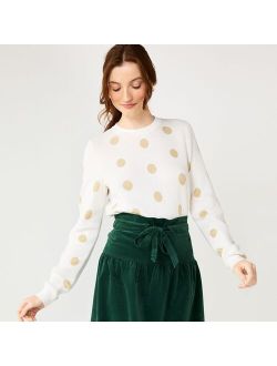 Women's DRAPER JAMES RSVP Polka Dot Sweater