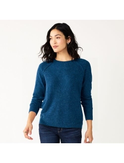 Pull-On Raglan Sweater