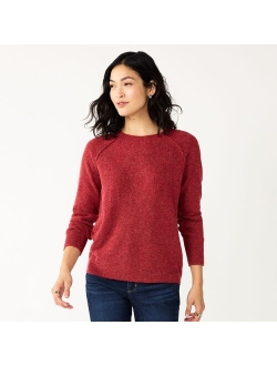 Pull-On Raglan Sweater