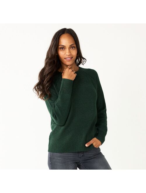 Women's Sonoma Goods For Life Pull-On Raglan Sweater