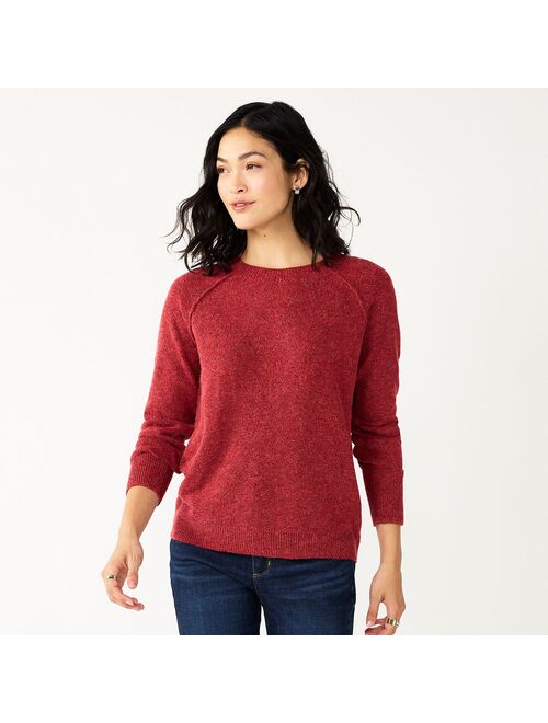 Women's Sonoma Goods For Life Pull-On Raglan Sweater