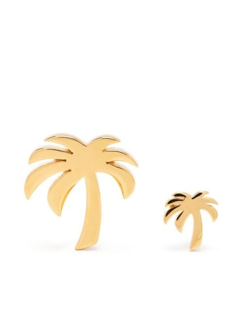 Palm Angels Palm-detail stud earrings