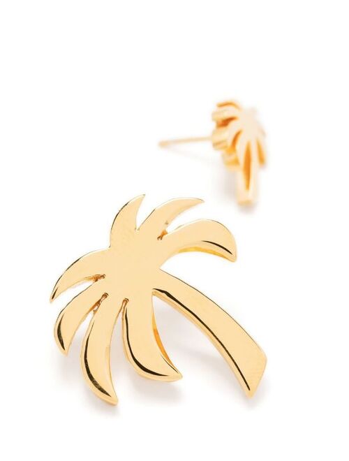 Palm Angels Palm-detail stud earrings