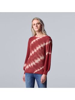 Tie-Dye Pullover Sweater