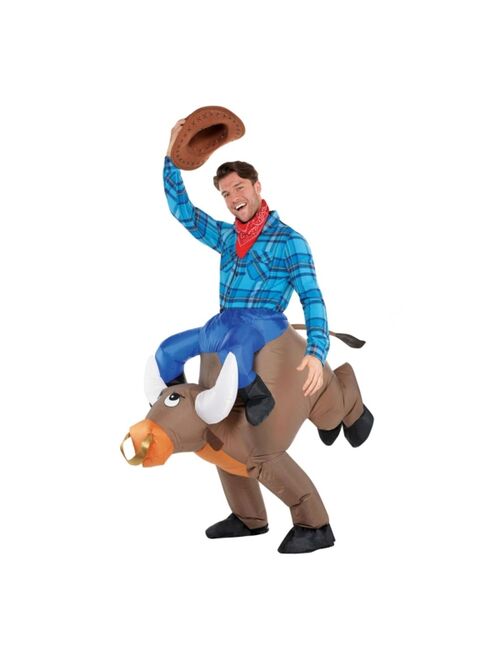 AMSCAN Inflatable Bull Adult Men's Costume