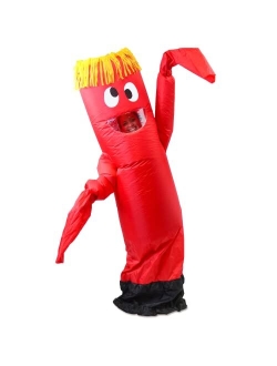 Inflatable Costume Tube Dancer Wacky Waving Arm Flailing Halloween Costume Adult Size