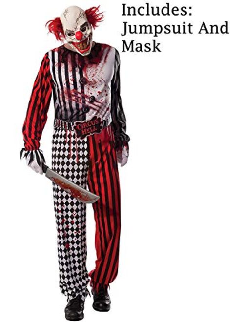 Rubie's Men's Evil Clown Costume