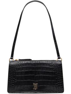 Black Mini TB Shoulder Bag