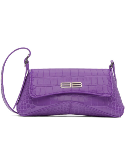 BALENCIAGA Purple XX Small Flap Bag