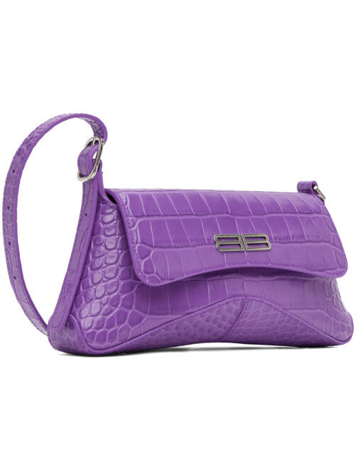 BALENCIAGA Purple XX Small Flap Bag