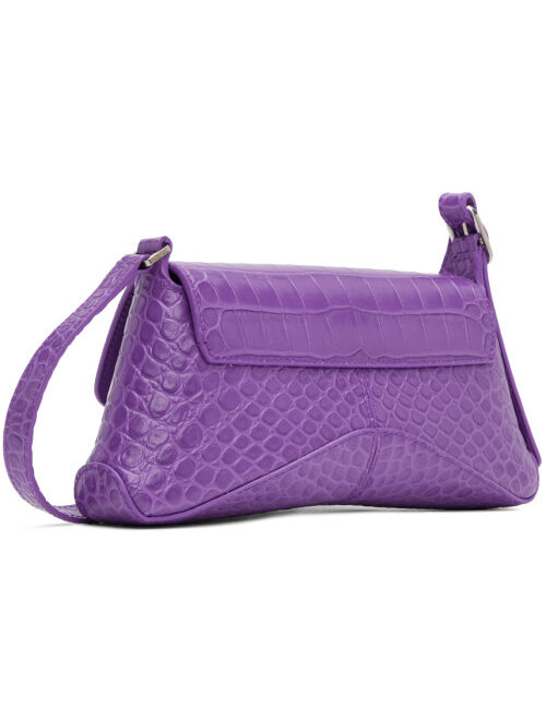 BALENCIAGA Purple XX Small Flap Bag