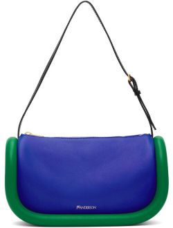 JW ANDERSON Blue & Green Bumper Shoulder Bag