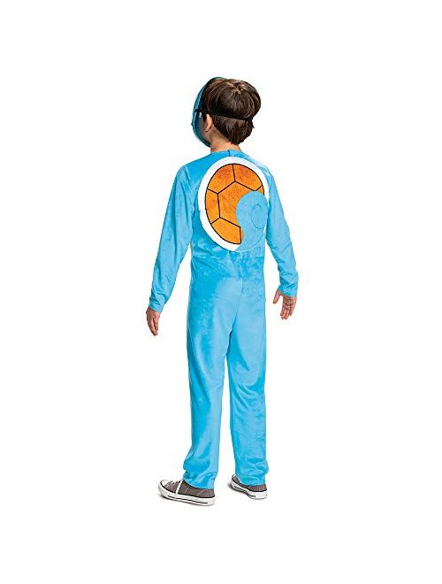 Disguise Pokemon Kids Squirtle Costume, Children's Classic Character Outfit