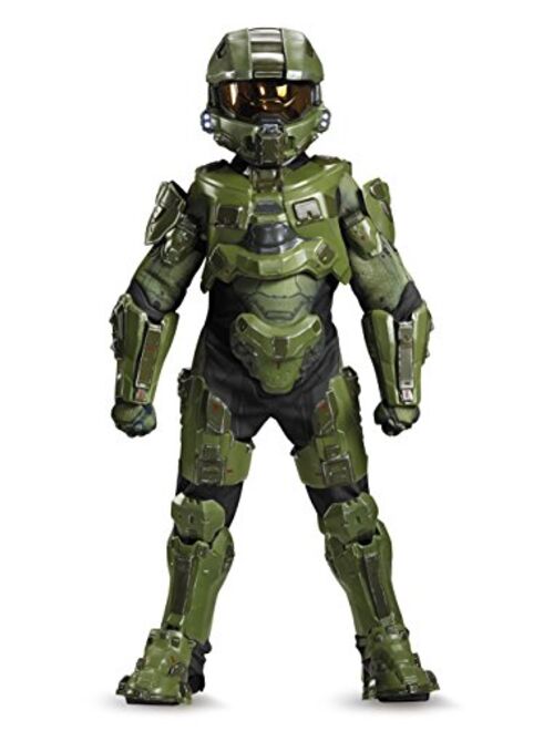 Disguise Master Chief Ultra Prestige Halo Microsoft Costume, Large/10-12