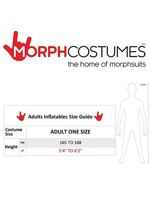 Morph Inflatable Horse Costume Adults Giant Animal Suit Funny Unique Fancy Dress Up