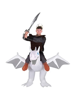Adults Inflatable Ride On Dragon Halloween Costumes