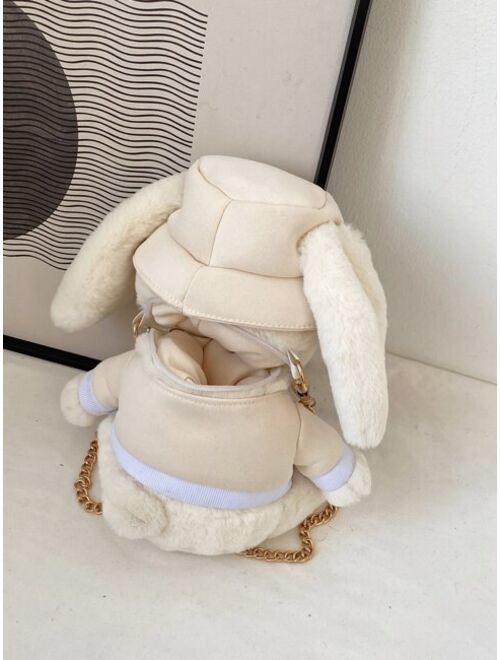 Shein Cartoon Rabbit Design Chain Novelty Bag