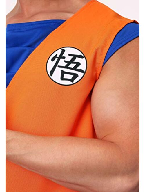 Fun Costumes Adult Dragon Ball Z Costume Men's Goku Costume