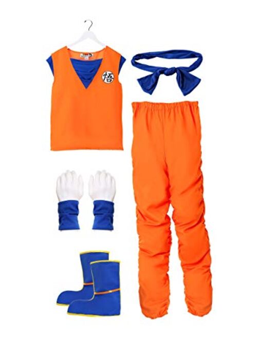 Fun Costumes Adult Dragon Ball Z Costume Men's Goku Costume