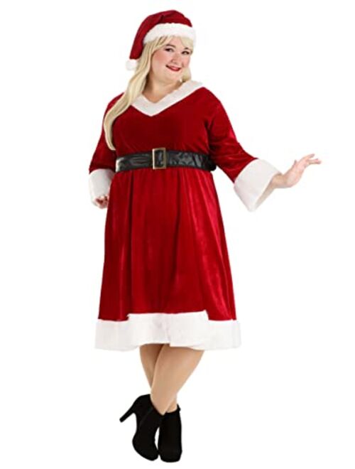 Fun Costumes Plus Size Santa Claus Sweetie Womens Costume