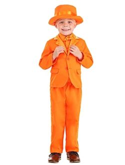 Toddler Orange Tuxedo Costume