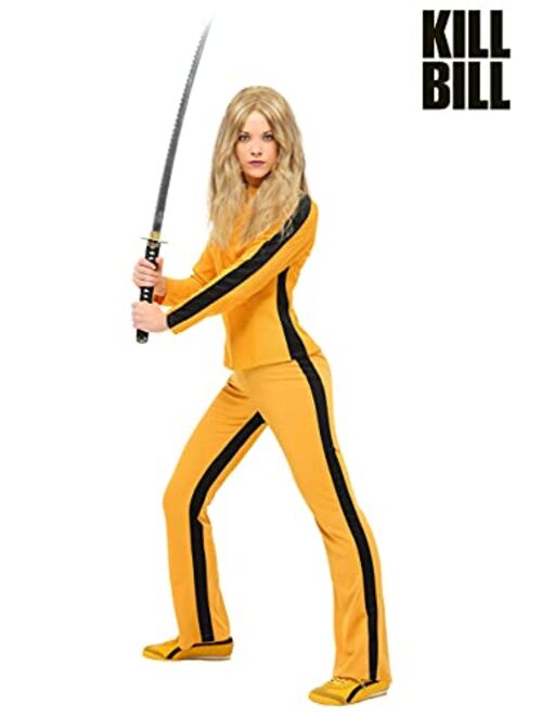 Fun Costumes Women's Kill Bill Beatrix Kiddo Costume Authentic Kill Bill The Bride Costume