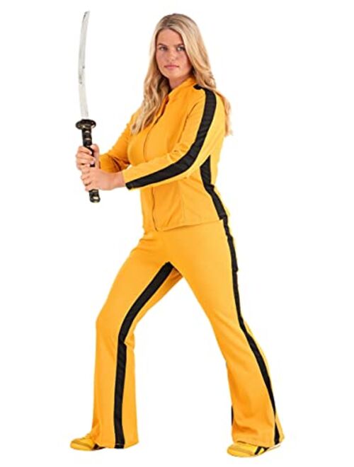 Fun Costumes Women's Kill Bill Beatrix Kiddo Costume Authentic Kill Bill The Bride Costume