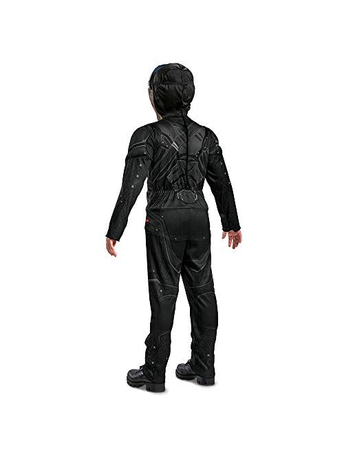 Disguise Snake Eyes Costume for Kids, Official GI Joe Costume with Muscles and Mask