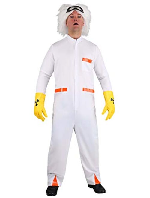 Fun Costumes Men's Back to The Future Doc Brown Costume