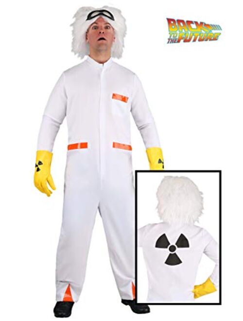 Fun Costumes Men's Back to The Future Doc Brown Costume