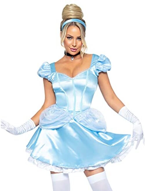 Leg Avenue Women's 3 Pc Storybook Cinderella Costume