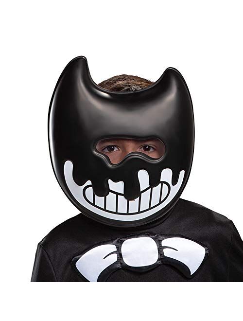 Disguise Bendy Costume for Kids, Bendy and The Ink Machine Video Game Themed Character Jumpsuit