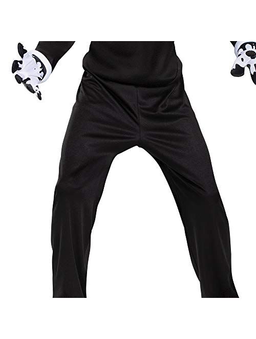 Disguise Bendy Costume for Kids, Bendy and The Ink Machine Video Game Themed Character Jumpsuit