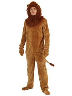 Adult Deluxe Lion Costume Plus Size Lion Bodysuit