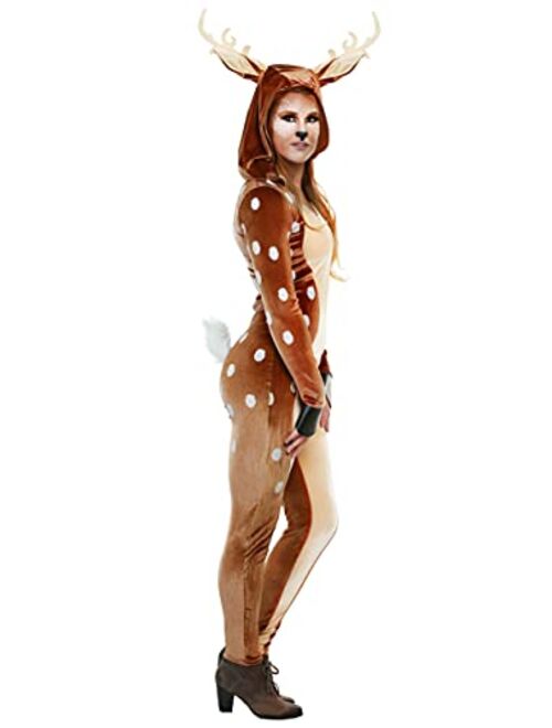 Fun Costumes Adult Deer Costume for Women Cute Women's Fawn Costume for Adults