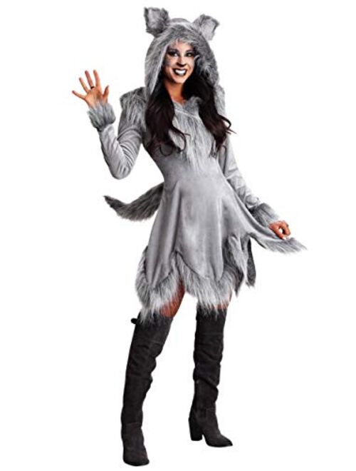 Fun Costumes Womens Wolf Costume Adult Grey Wolf Costume Dress