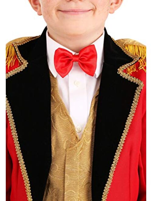 Fun Costumes Circus Ring Master Deluxe Kids Costume Boys Ringmaster Costume