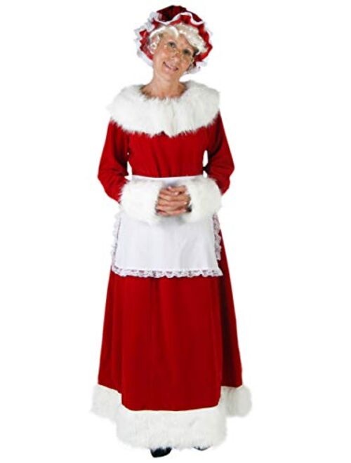 Fun Costumes Women's Plus Size Mrs. Claus Costume Santa Dress Adult