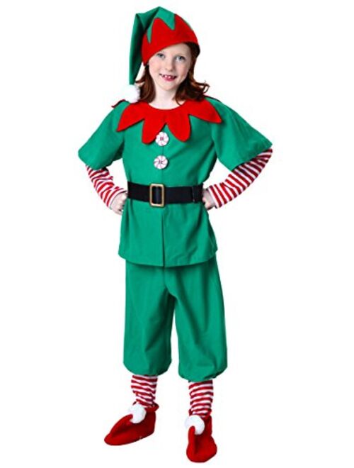 Fun Costumes Holiday Elf Costume for Kids Boys Christmas Elf Outfit