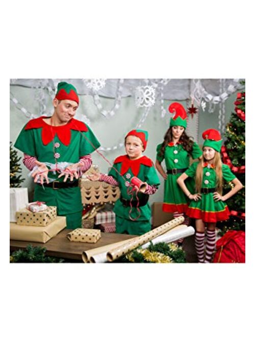 Fun Costumes Holiday Elf Costume for Kids Boys Christmas Elf Outfit