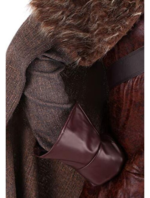 Fun Costumes Adult Northern King Costume Mens Renaissance Costume with Faux Fur Cape