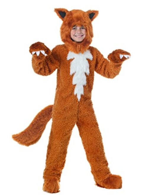 Fun Costumes Fox Costume for Kids Child Furry Fox Suit Halloween Costume