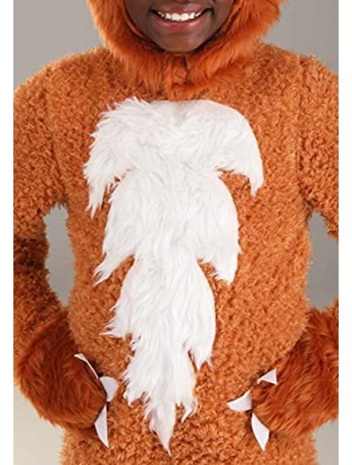 Fun Costumes Fox Costume for Kids Child Furry Fox Suit Halloween Costume