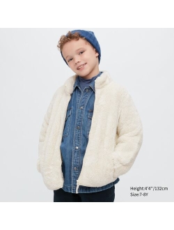 Fluffy Yarn Fleece Full-Zip Jacket