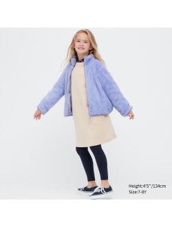 Fluffy Yarn Fleece Full-Zip Jacket