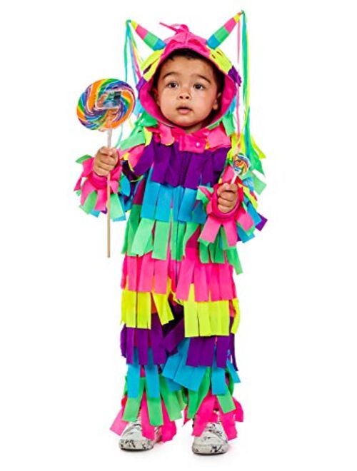 Tipsy Elves Bright and Fun Multicolor Pinata Halloween Costume for Babies and Toddlers Unisex Sizing