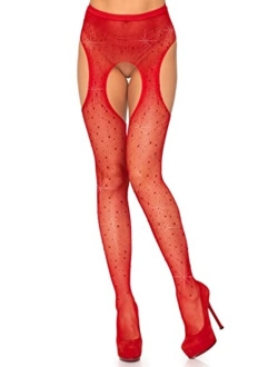 Women's Fishnet Suspender Pantyhose