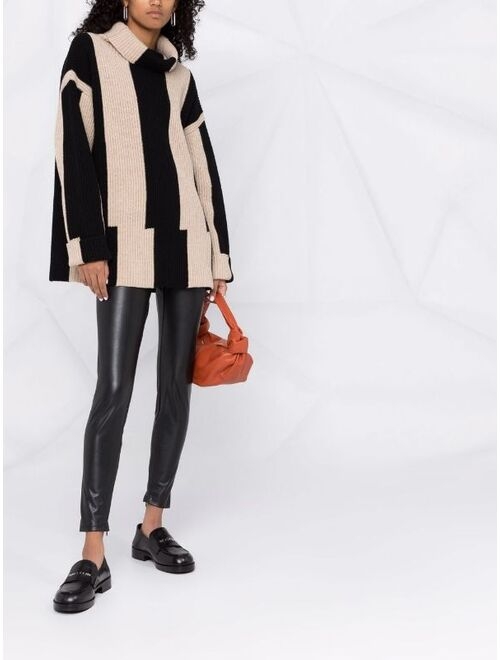 Michael Michael Kors faux leather leggings