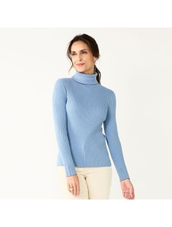 Skye Ribbed Turtleneck Sweater